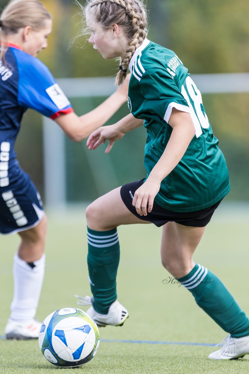 Bild 64 - wU19 Rissener SV - VfL Pinneberg : Ergebnis: 9:1